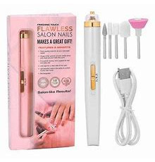 JA177   Фрезер для маникюра и педикюра с 5 насадками Flawless Salon Nails (200)