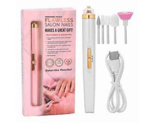 JA177   Фрезер для маникюра и педикюра с 5 насадками Flawless Salon Nails (200)