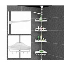 JD7   Угловая полка в ванную Multi Corner Shelf (12) (16)