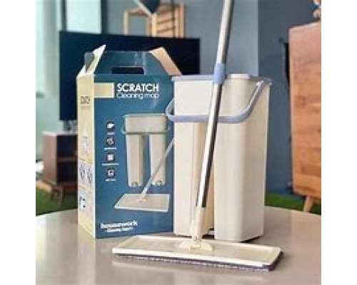 JD22   Швабра лентяйка 7л Scratch Cleaning Mop 2в1 (20)