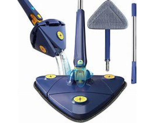 JD27   Швабра треугольная Twist Triangle Mop с отжимом и функцией поворота на 360° БЕЗ КОРОБКИ (30)