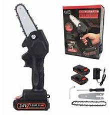JD6   Электропила цепная Сhainsaw 24v,Ручная пила с аккумулятором (20)