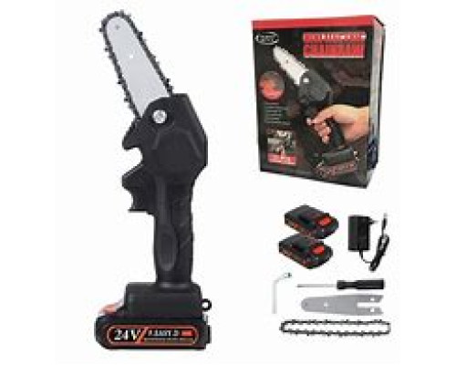 JD6   Электропила цепная Сhainsaw 24v,Ручная пила с аккумулятором (20)