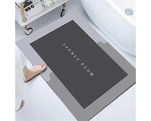 JA82   Коврик для пола, Суперпоглощающий коврик для ванной 60*40 см (100)