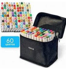 JD60   Скетч маркеры двухсторонние Touch 60 шт (20)