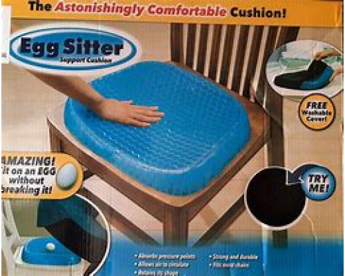 JD51   Гелевая ортопедическая подушка для сидения Egg Sitter (30)