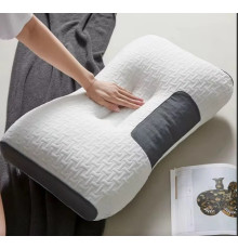 JD46    Ортопедическая подушка с  эффектом памяти Neck Support Massage Pillow 48*74 (125)