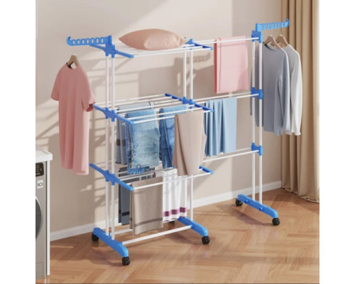 JD132   ДВОЙНАЯ Сушилка вертикальная для белья Garment (6)